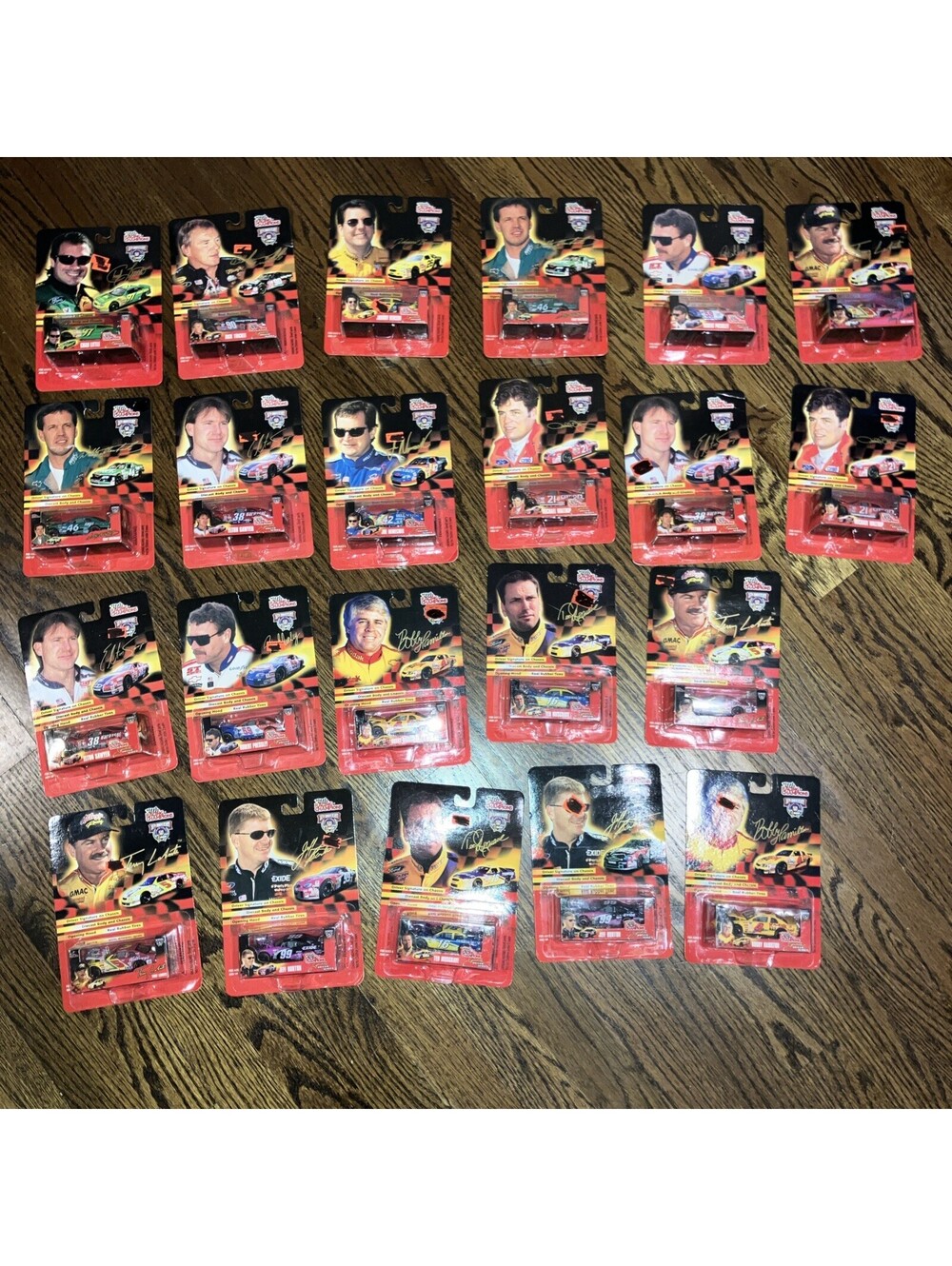 Lot Of 24 1998 Racing Champions Signature Driver Series NASCAR 1/64 Diecasts NEW